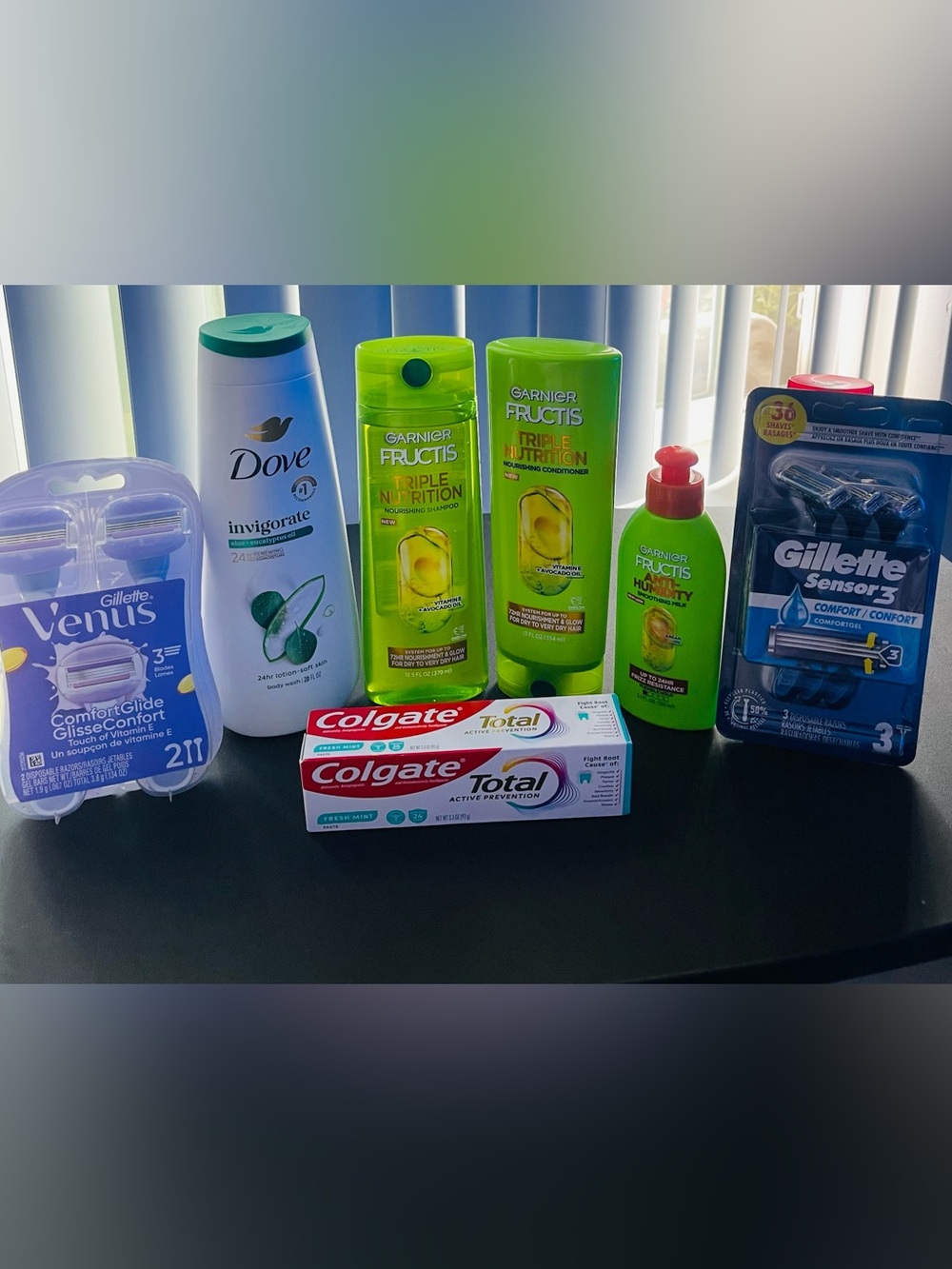 Complete Hygiene Bundle – Dove, Garnier, Venus & Gillette – NEW”